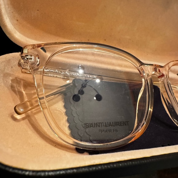 Saint Laurent Transparent Eyeglasses - Picture 2 of 16